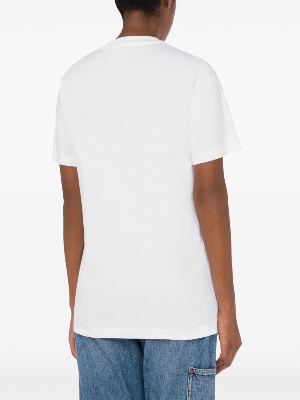 logo-print T-shirt - 3