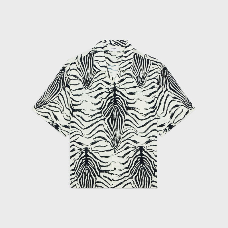 HAWAIIAN SHIRT IN PRINTED VISCOSE 1