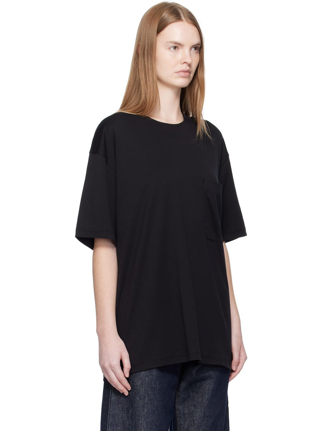 Black Relaxed T-shirt - 2