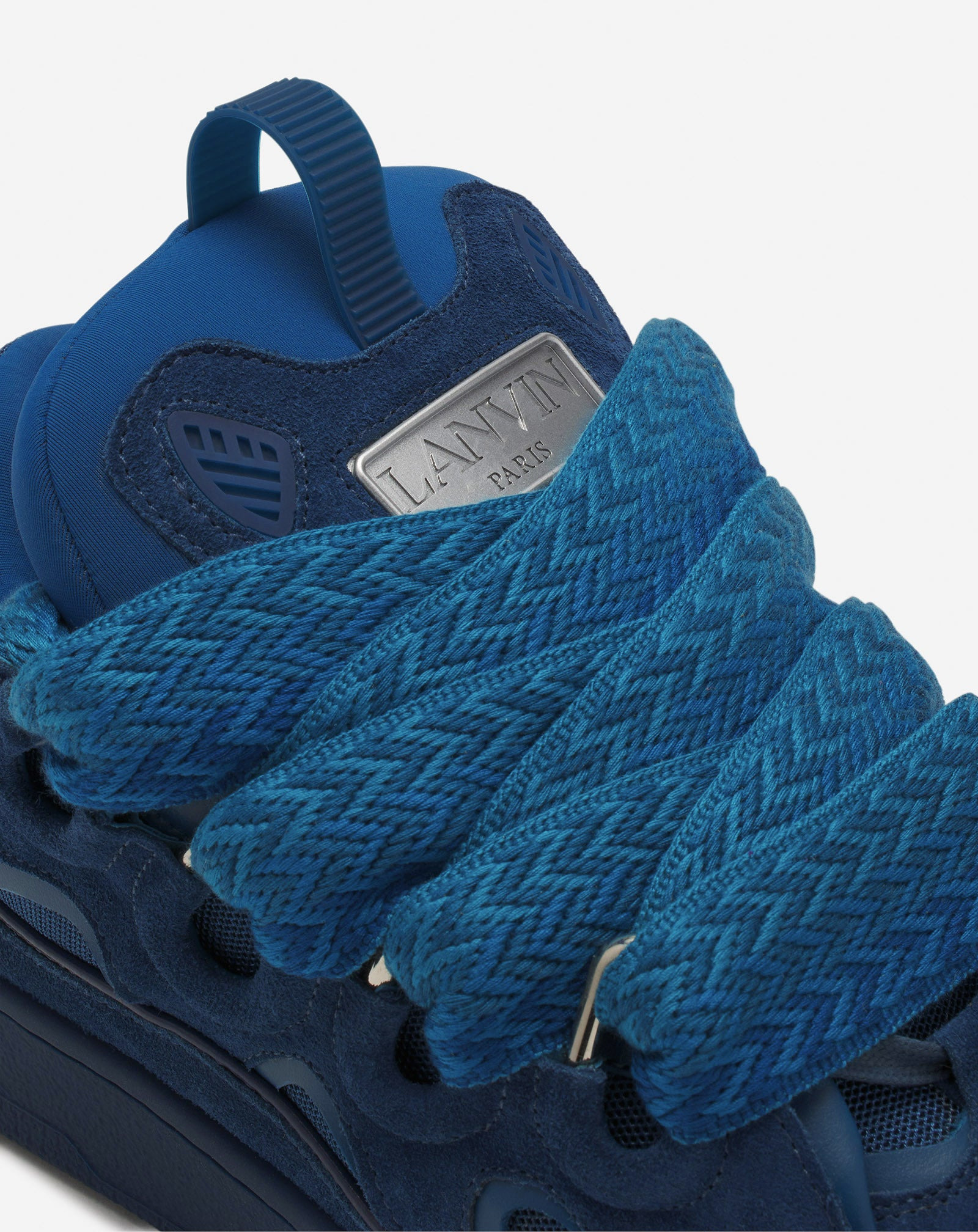 CURB LEATHER SNEAKERS - 5