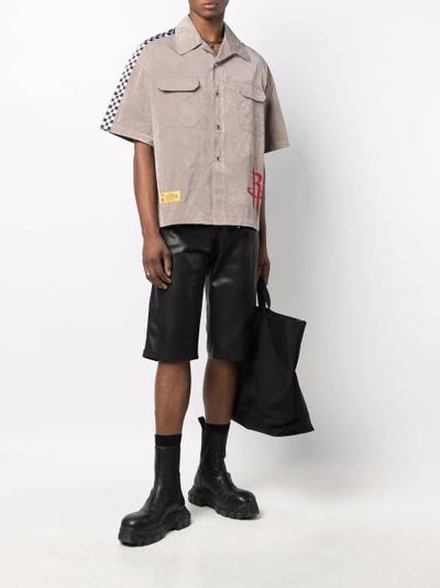 Just Don Memory short-sleeved shirt outlook