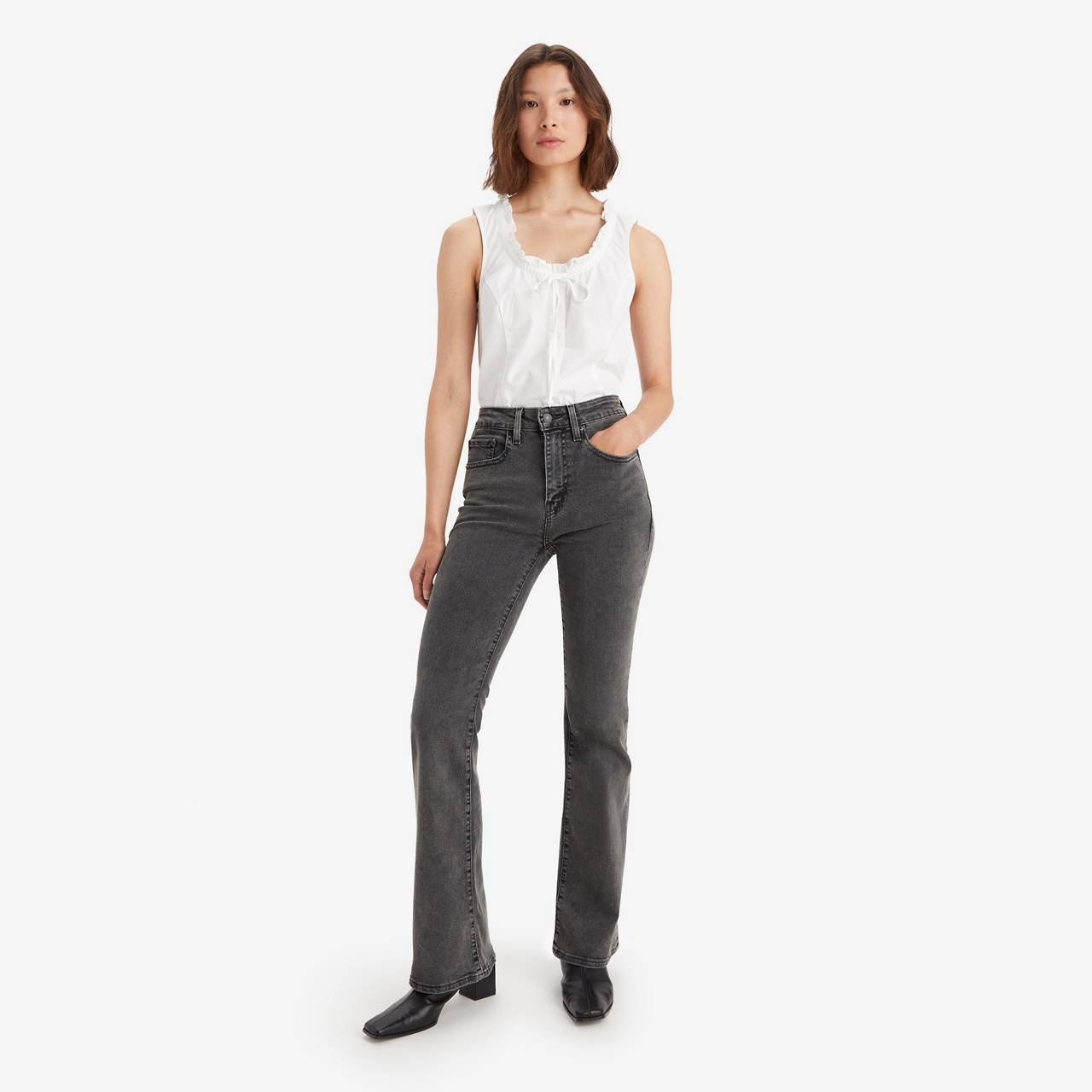 726 HIGH RISE FLARE WOMEN'S JEANS - 2