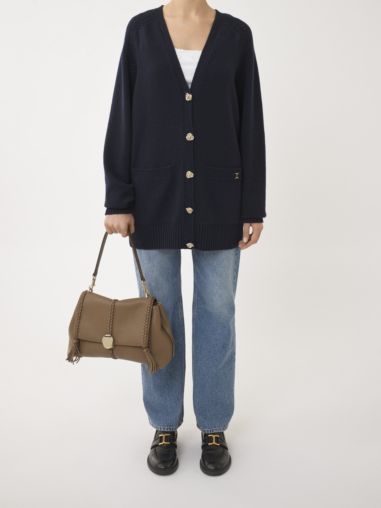 Chloé PENELOPE MEDIUM SOFT SHOULDER BAG | REVERSIBLE