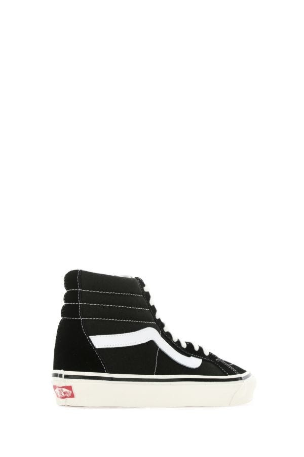 Black canvas Sk8-Hi sneakers - 3