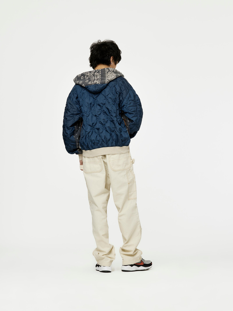 SWT KNIT BANDANA BIVOUAC HOODED BLOUSON (BLACK) 5