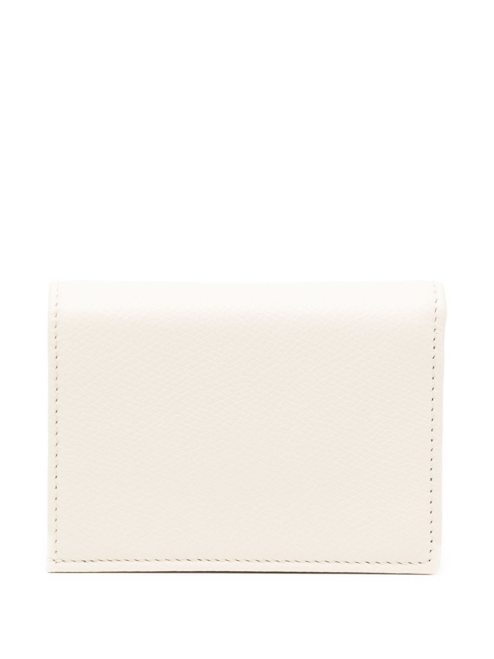 Compact VLogo leather wallet - 2