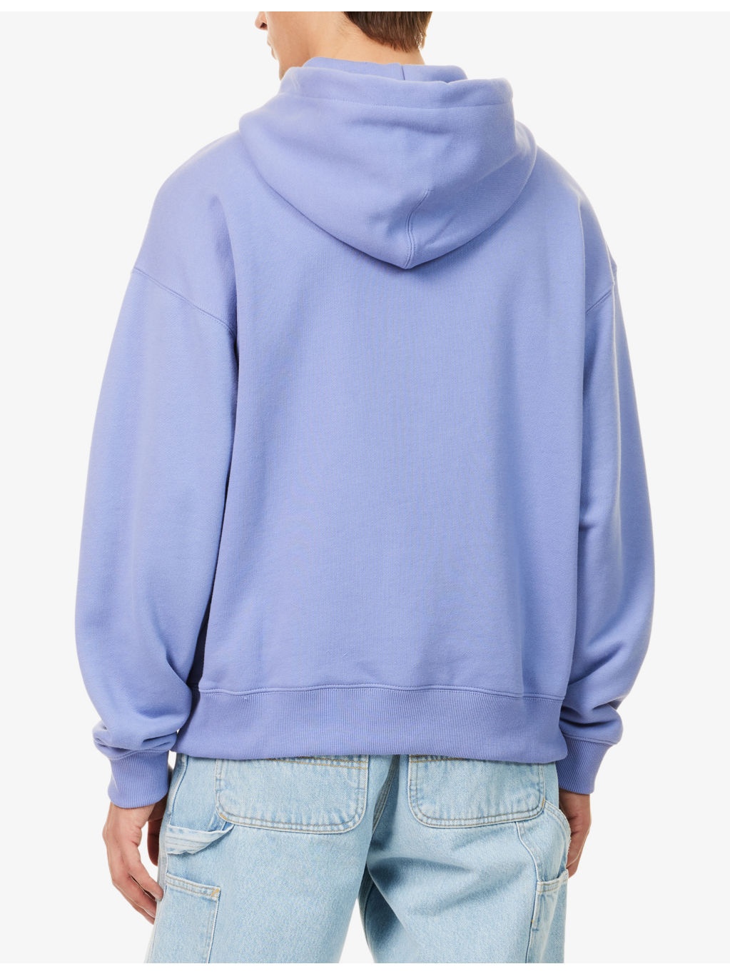 Classic Logo Kangaroo-Pocket Cotton-Jersey Hoody - 4