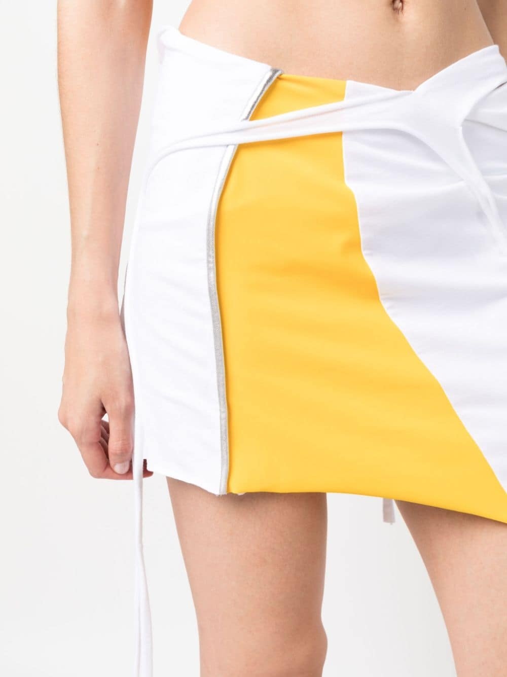 colour-block panelled miniskirt - 5