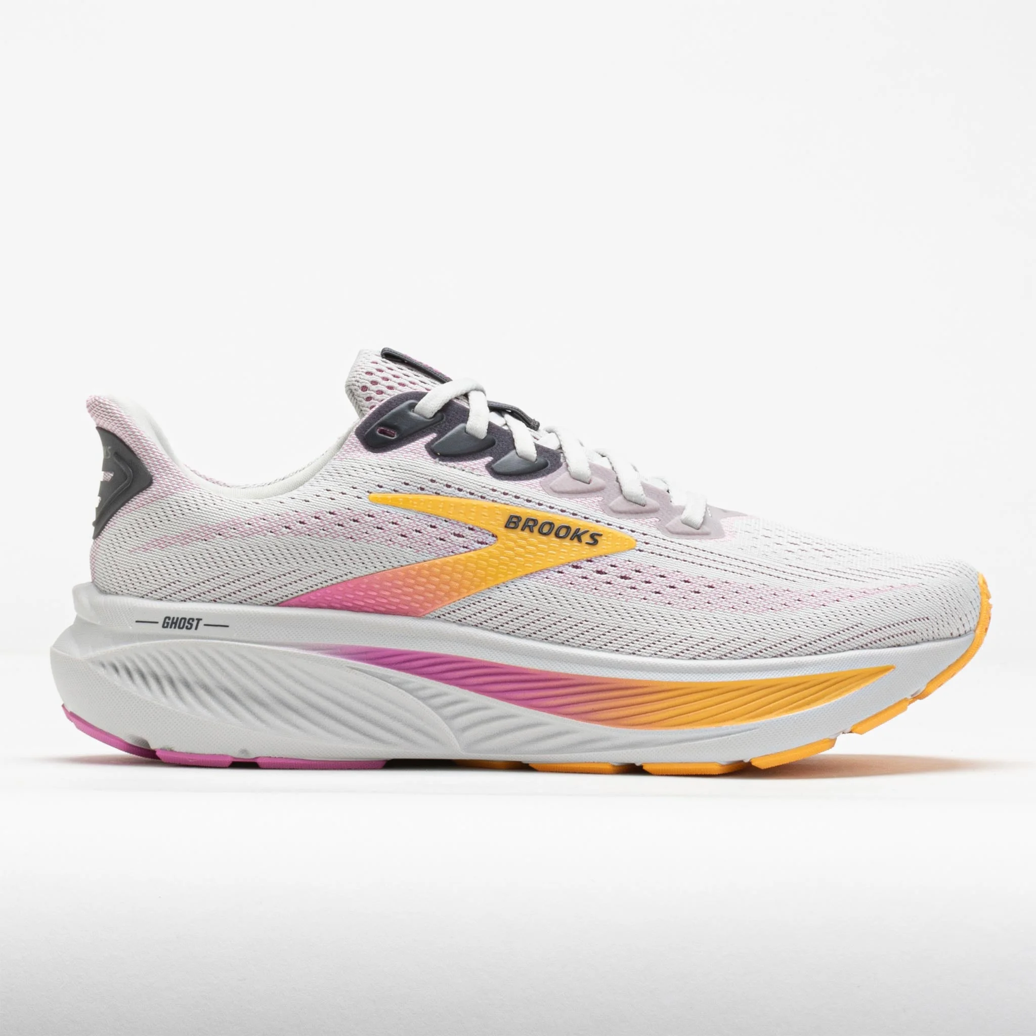 Brooks Ghost 17 Women's Oyster/Apricot/Pink - 1