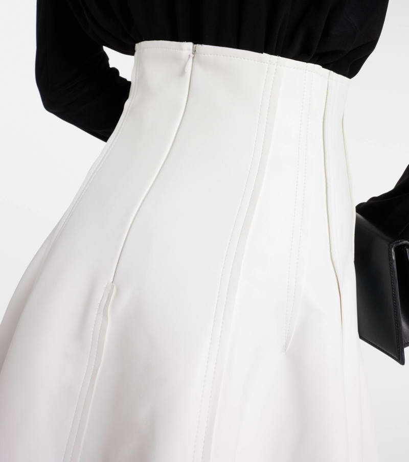 Grace faux leather maxi skirt 6