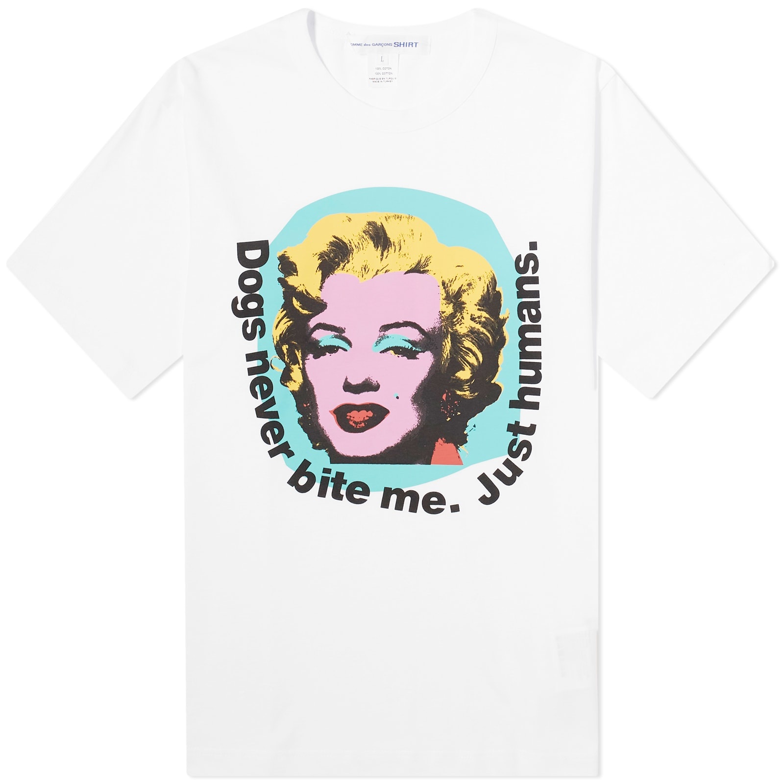 Comme des Garçons SHIRT x Andy Warhol Marilyn Monroe T-Shirt - 1