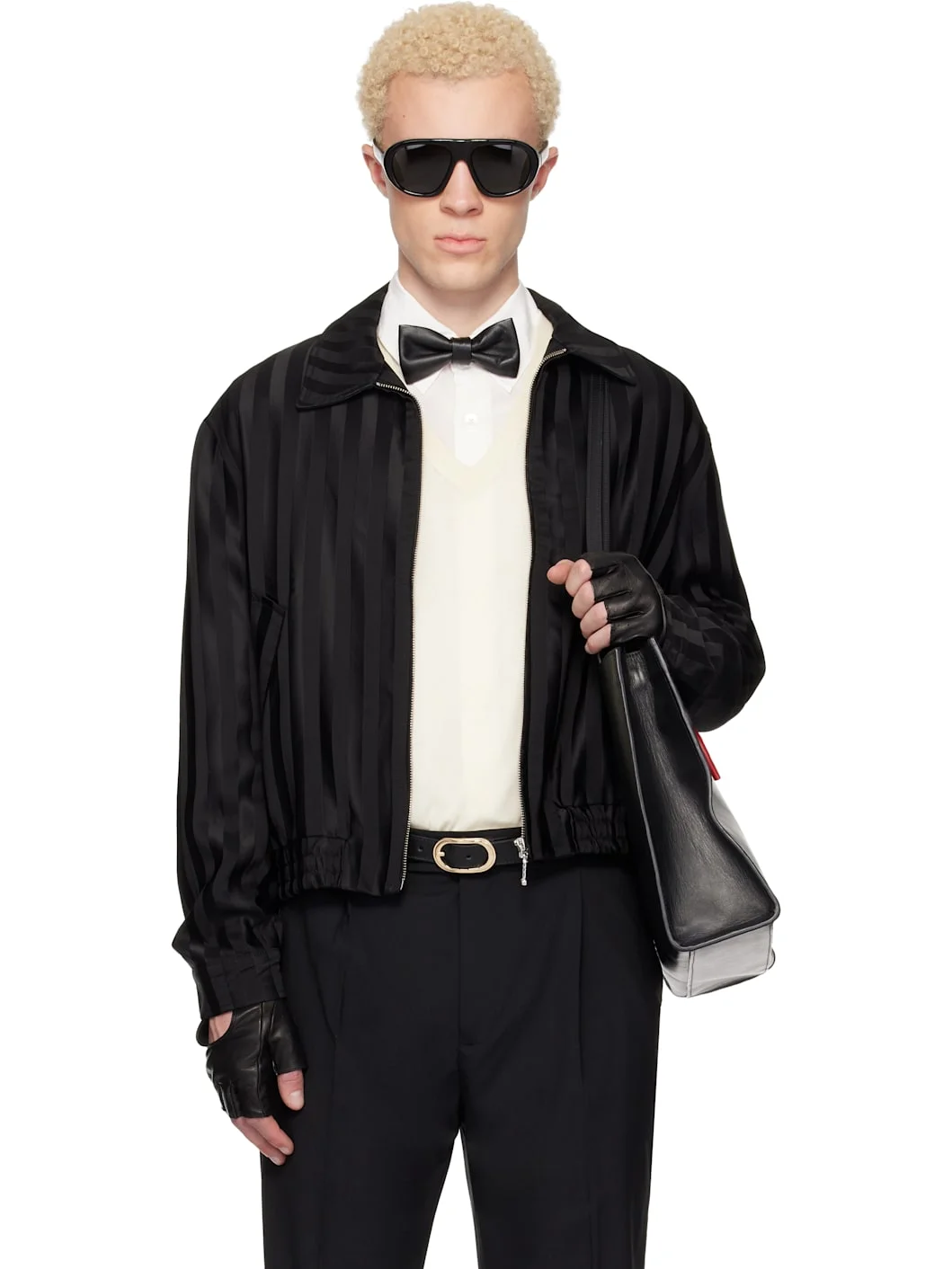 Black Harrington Jacket - 1