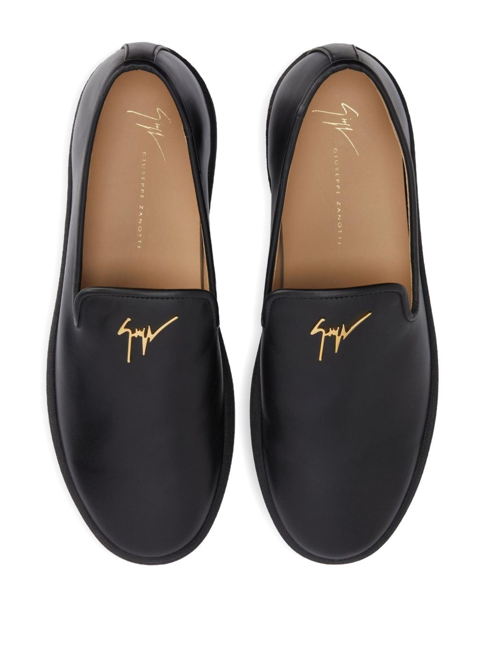 Kobe logo-plaque slip-on sneakers - 3