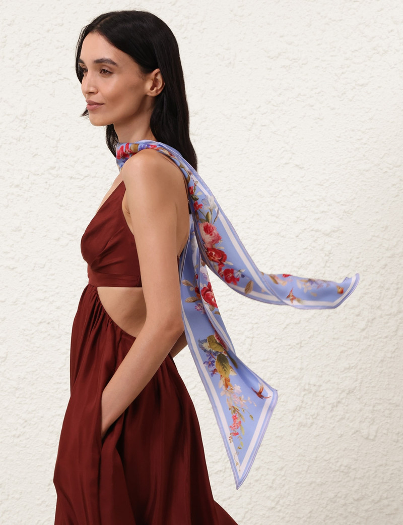 Zimmermann PRINTED SILK NECK SCARF outlook
