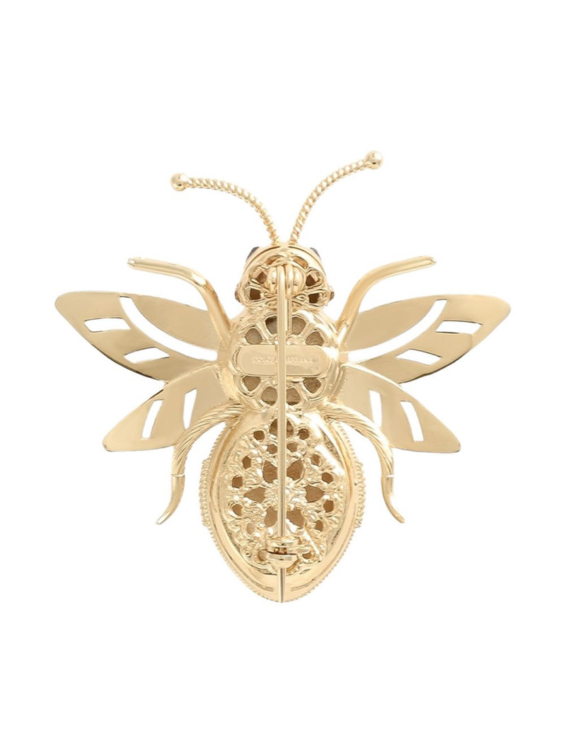 Dolce & Gabbana BEE-MOTIF BROOCH outlook