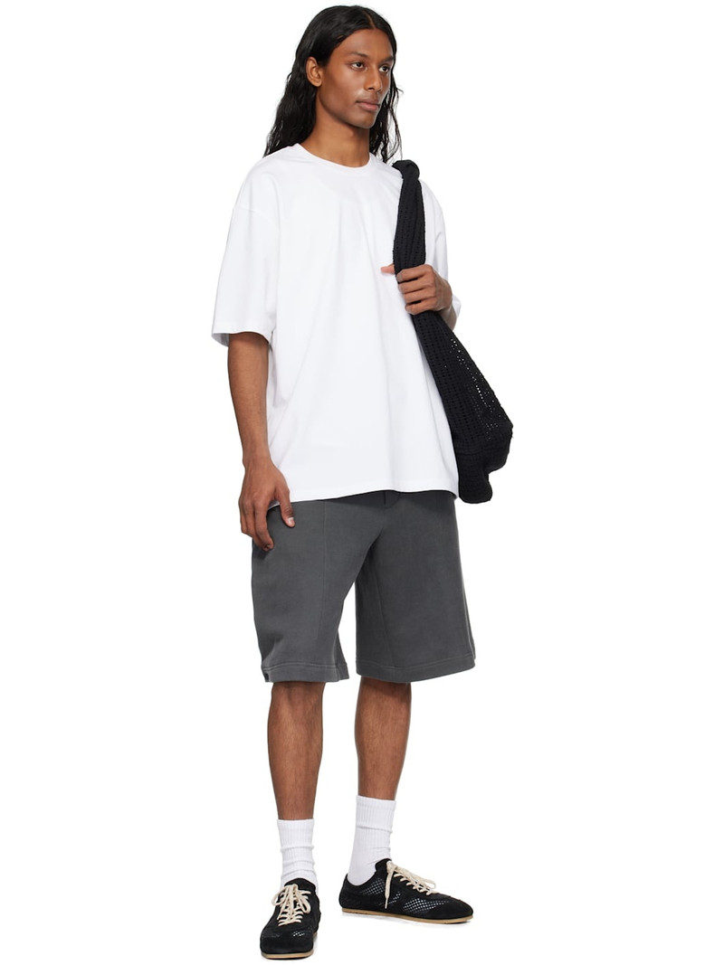 SOLID HOMME White 'Pastoral Fantasy' T-shirt outlook