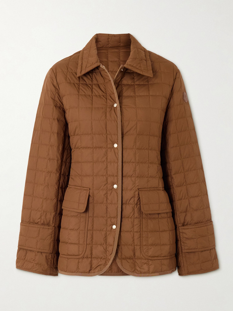 Epinal quilted 포탄 아래로 재킷 청동 1