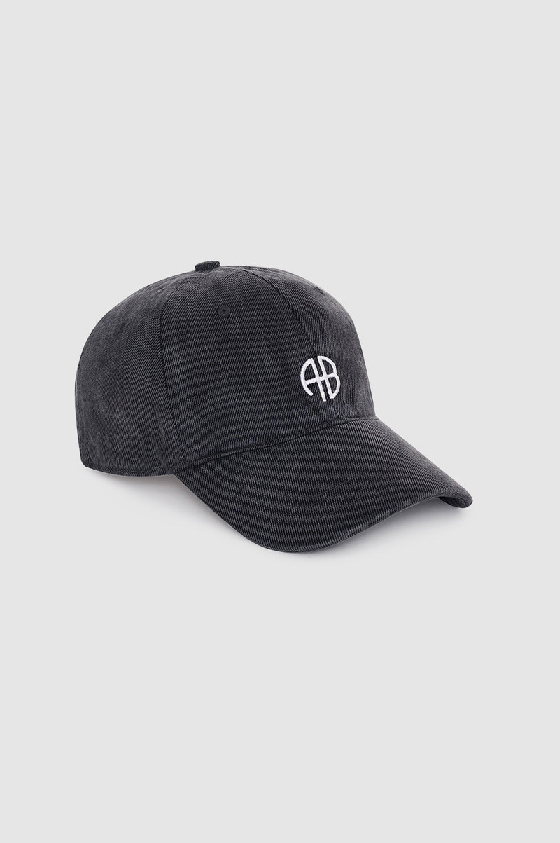 Jeremy Baseball Cap - Washed Smoke Grey 3