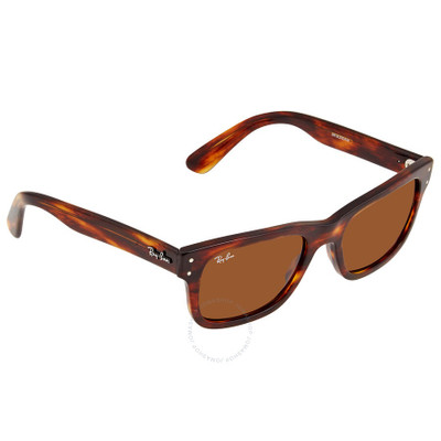 Ray-Ban Ray Ban Burbank Brown Rectangular Men's Sunglasses RB2283 954/33 55 outlook