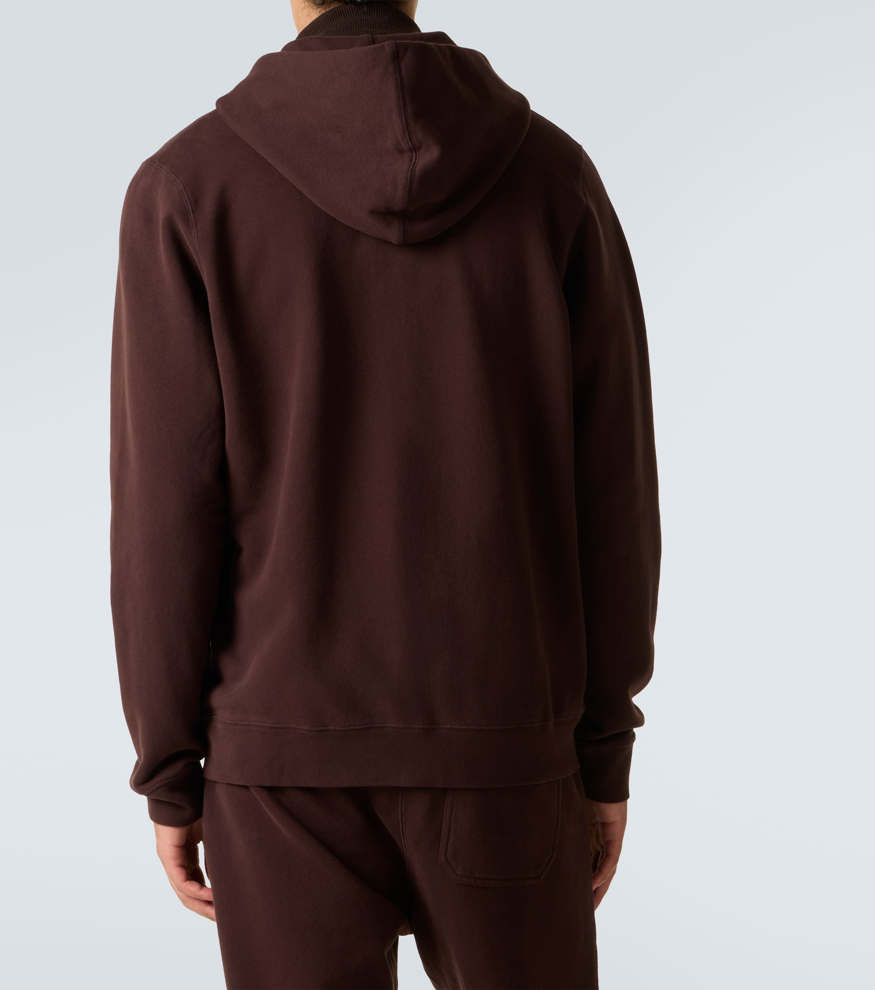 Loopback cotton hoodie - 4