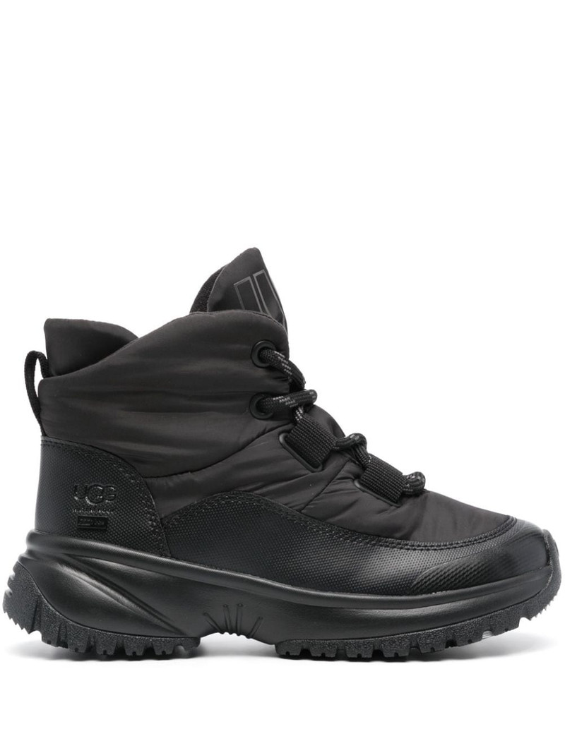 Yose Puffer lace-up boots 1