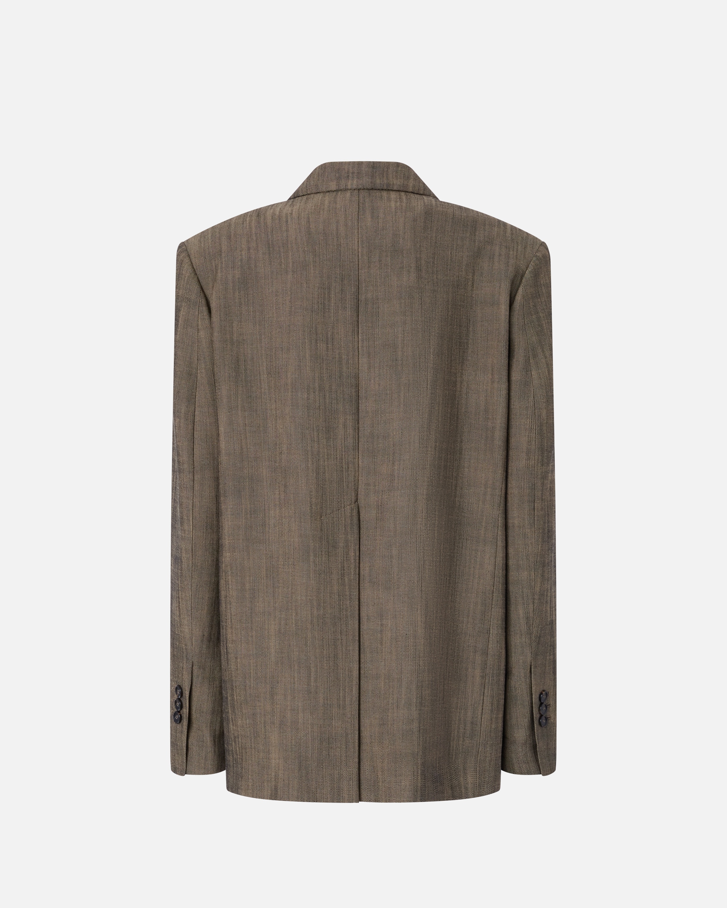 CANVAS BLAZER JACKET WITH BUTTONS - 2