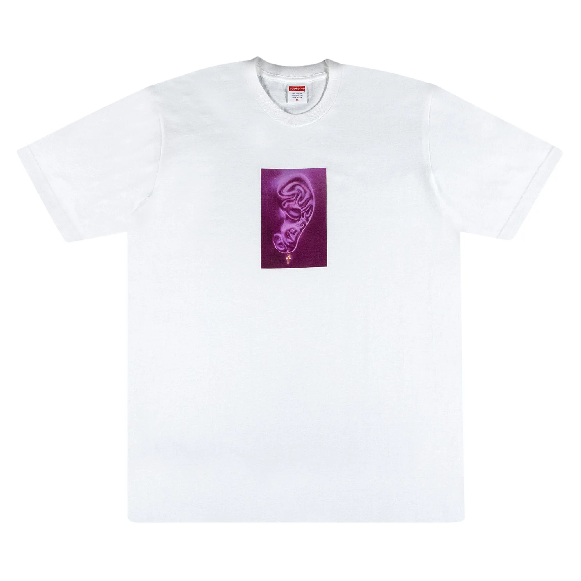 Supreme Ear Tee 'White' - 1