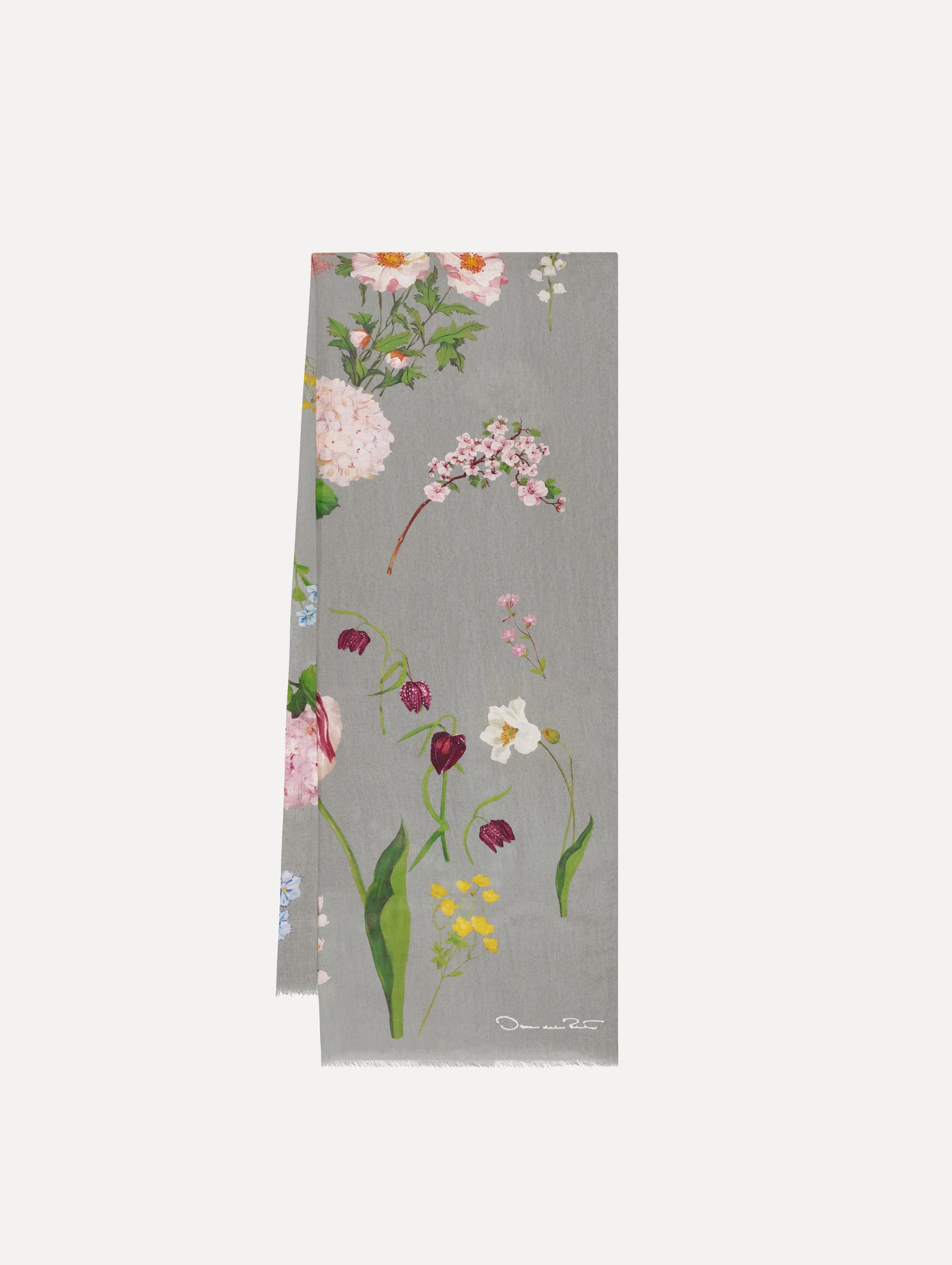 MIXED BOTANICAL SCARF - 1