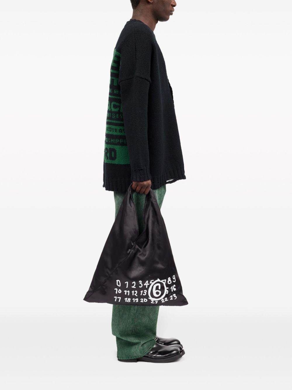 Classic Japanese logo-print tote bag - 3