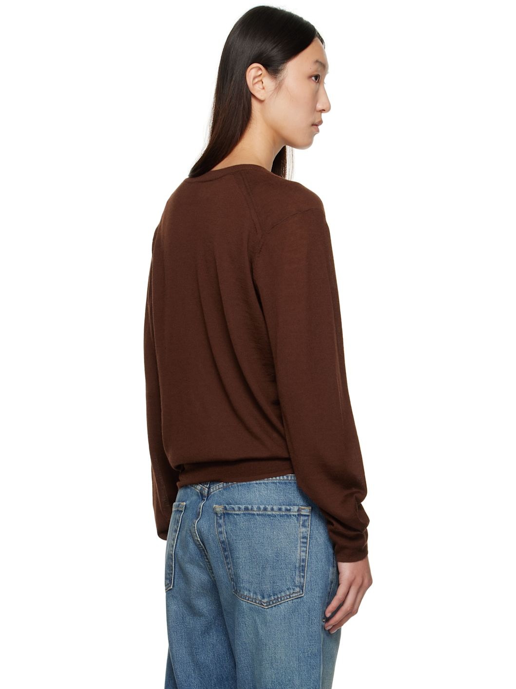 Brown Julio Cashmere Sweater - 3