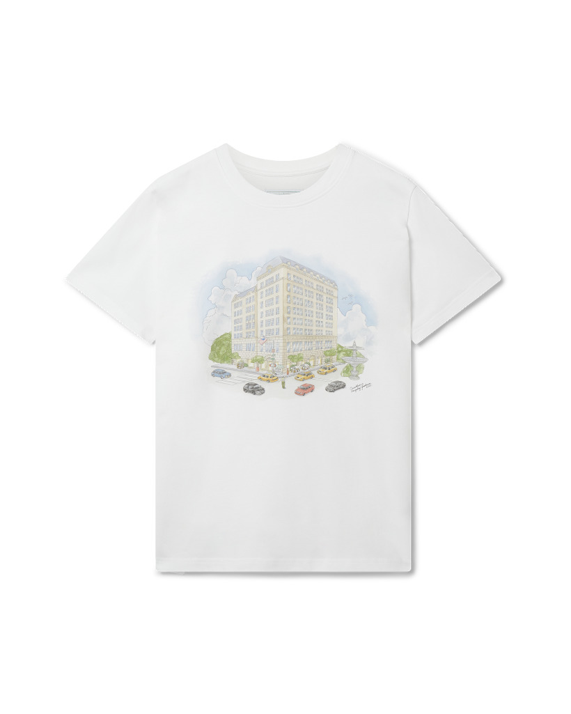White Fifth Avenue T-Shirt - 1