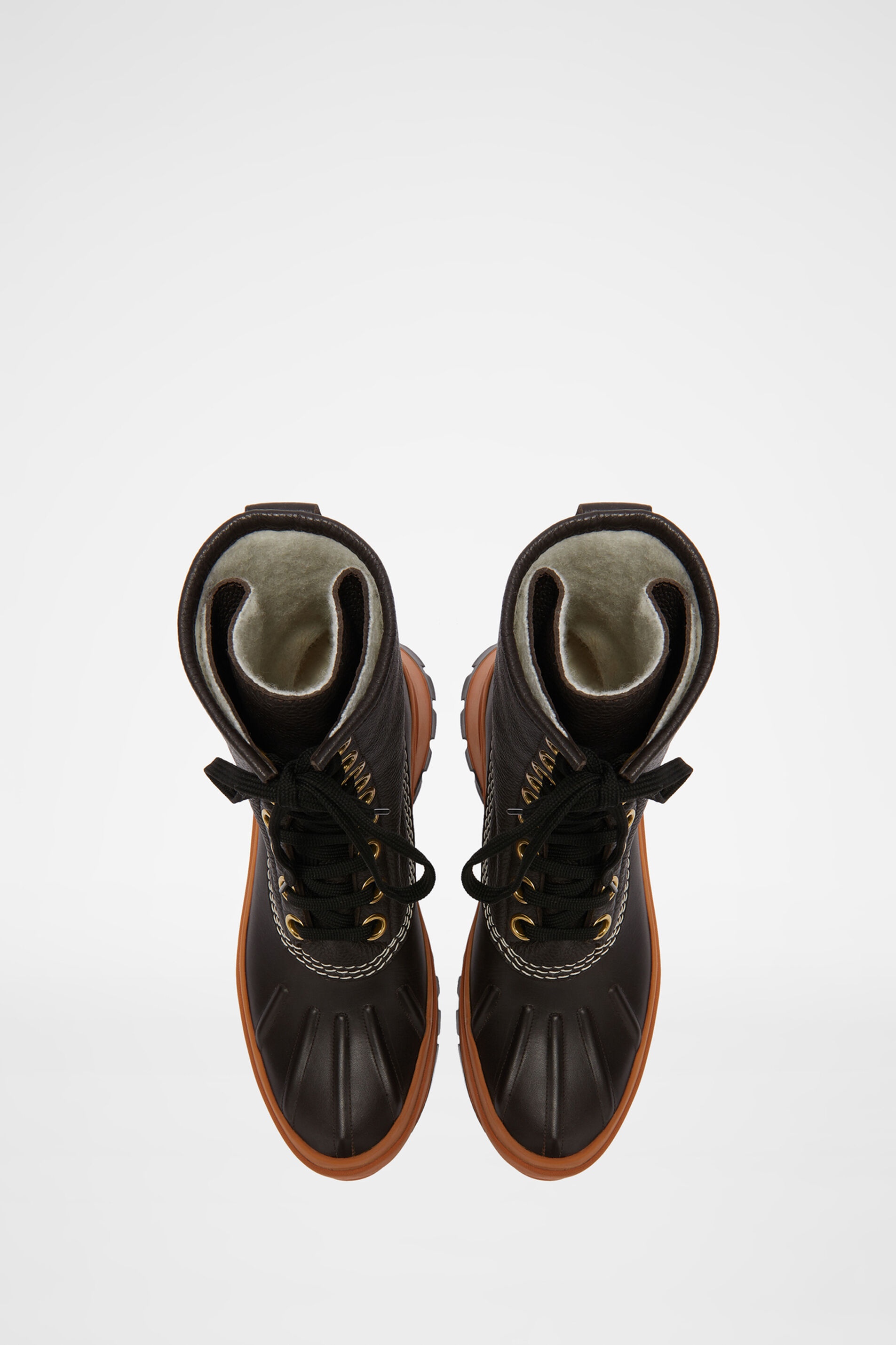 Lace-up Hiking Boots - 2