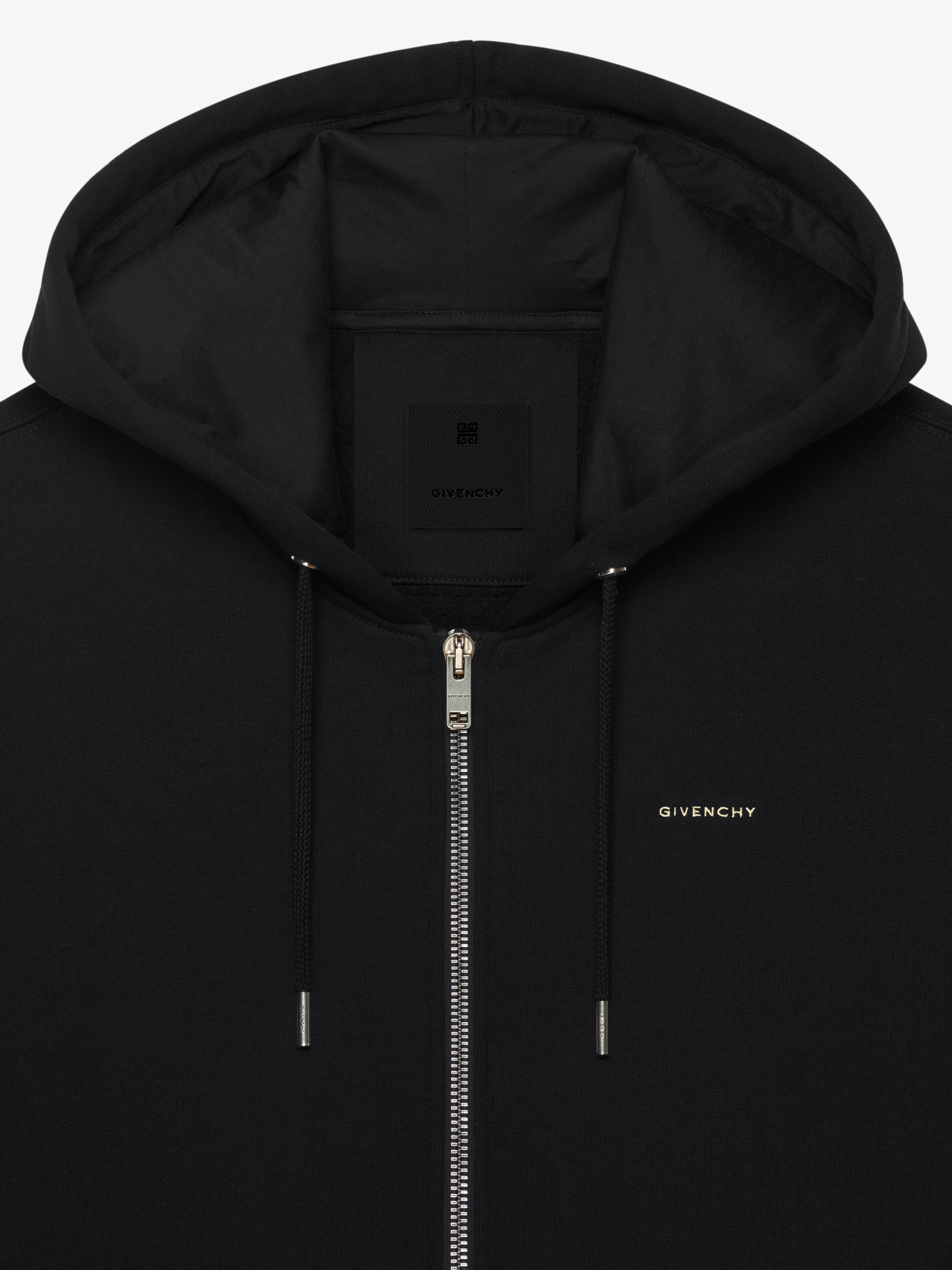 OVERSIZED HOODIE IN FELPA WITH REAPER PATCH - 5