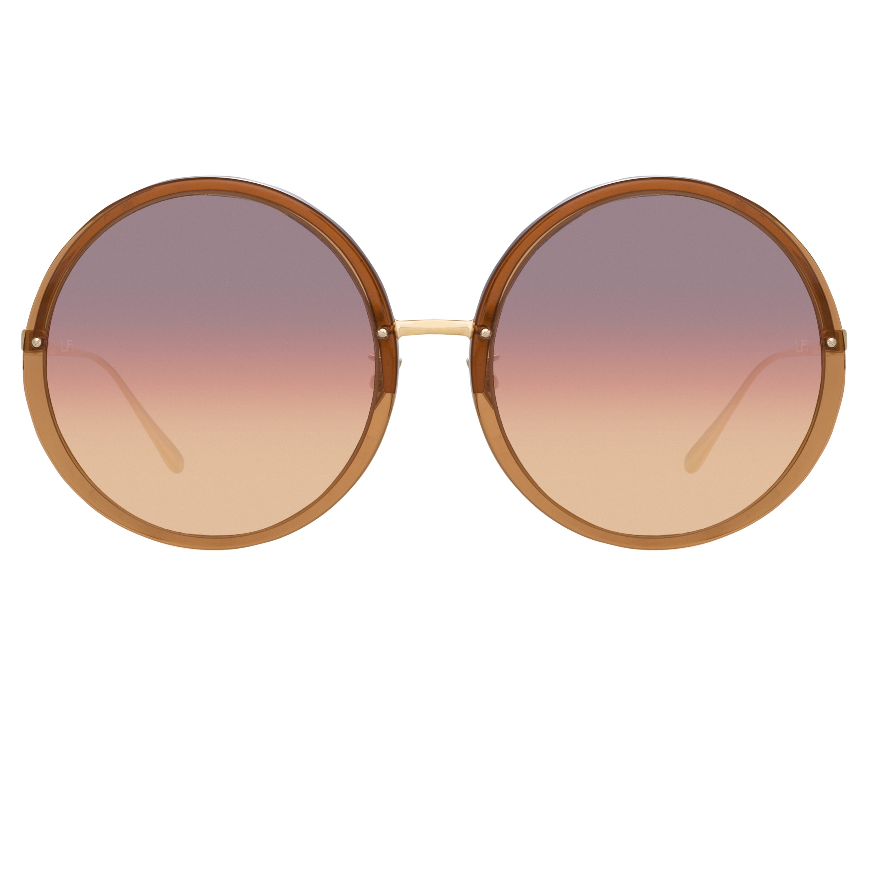 KEW OVERSIZED SUNGLASSES IN TOBACCO - 1