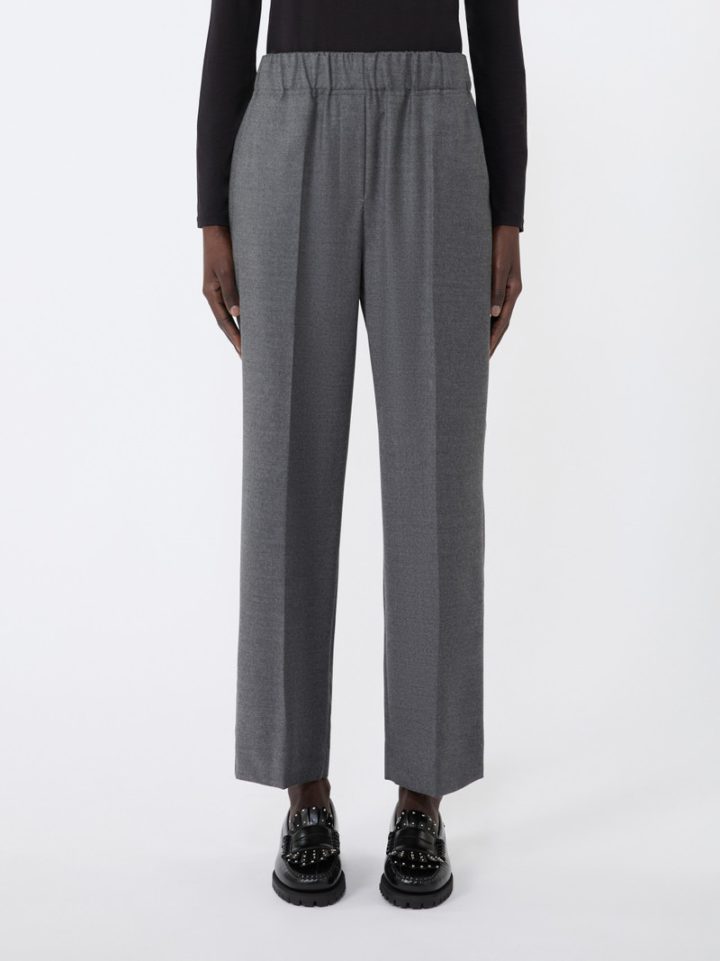 HATELEY Wool flannel trousers 3
