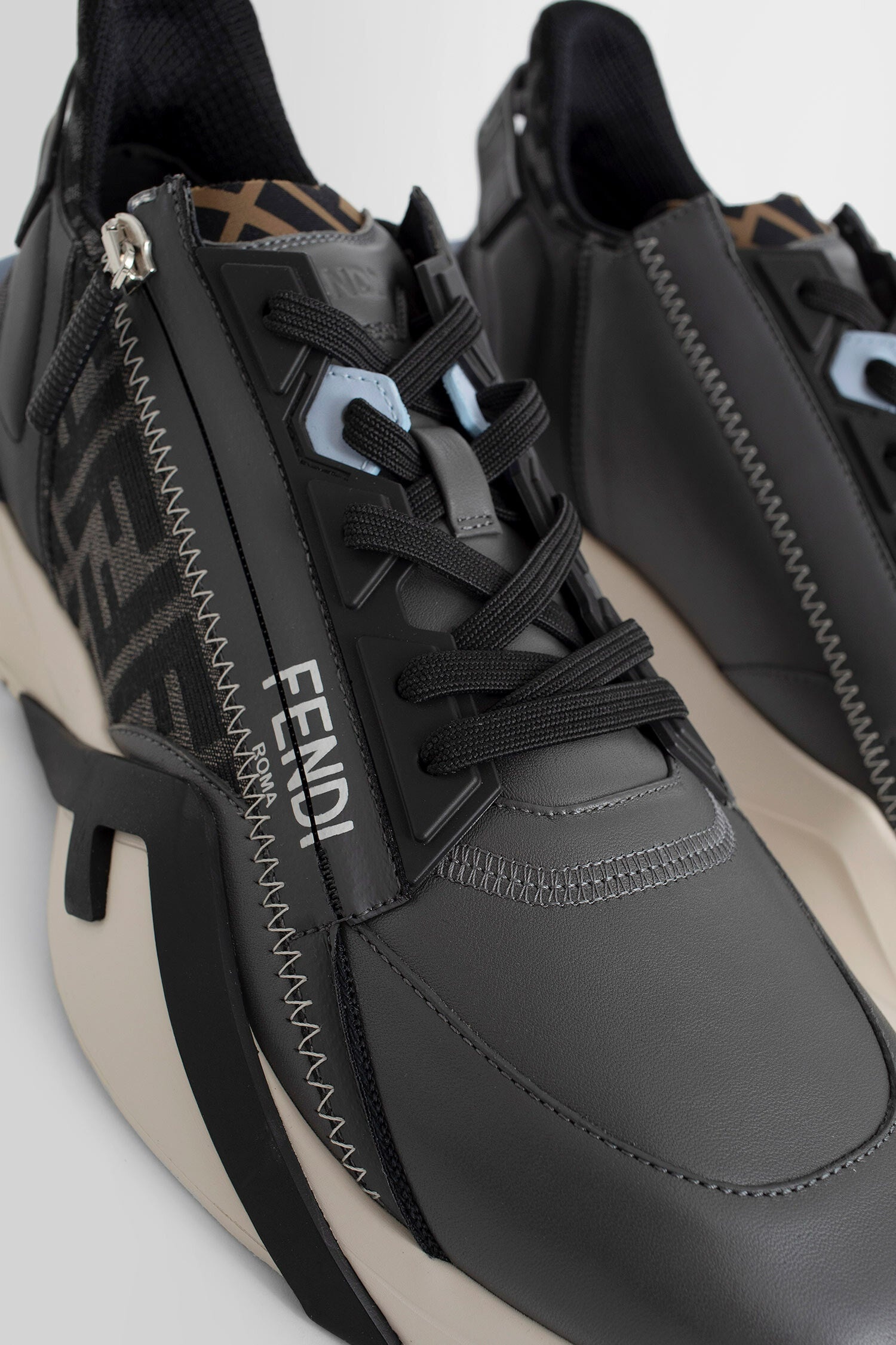 FENDI MAN GREY SNEAKERS - 6