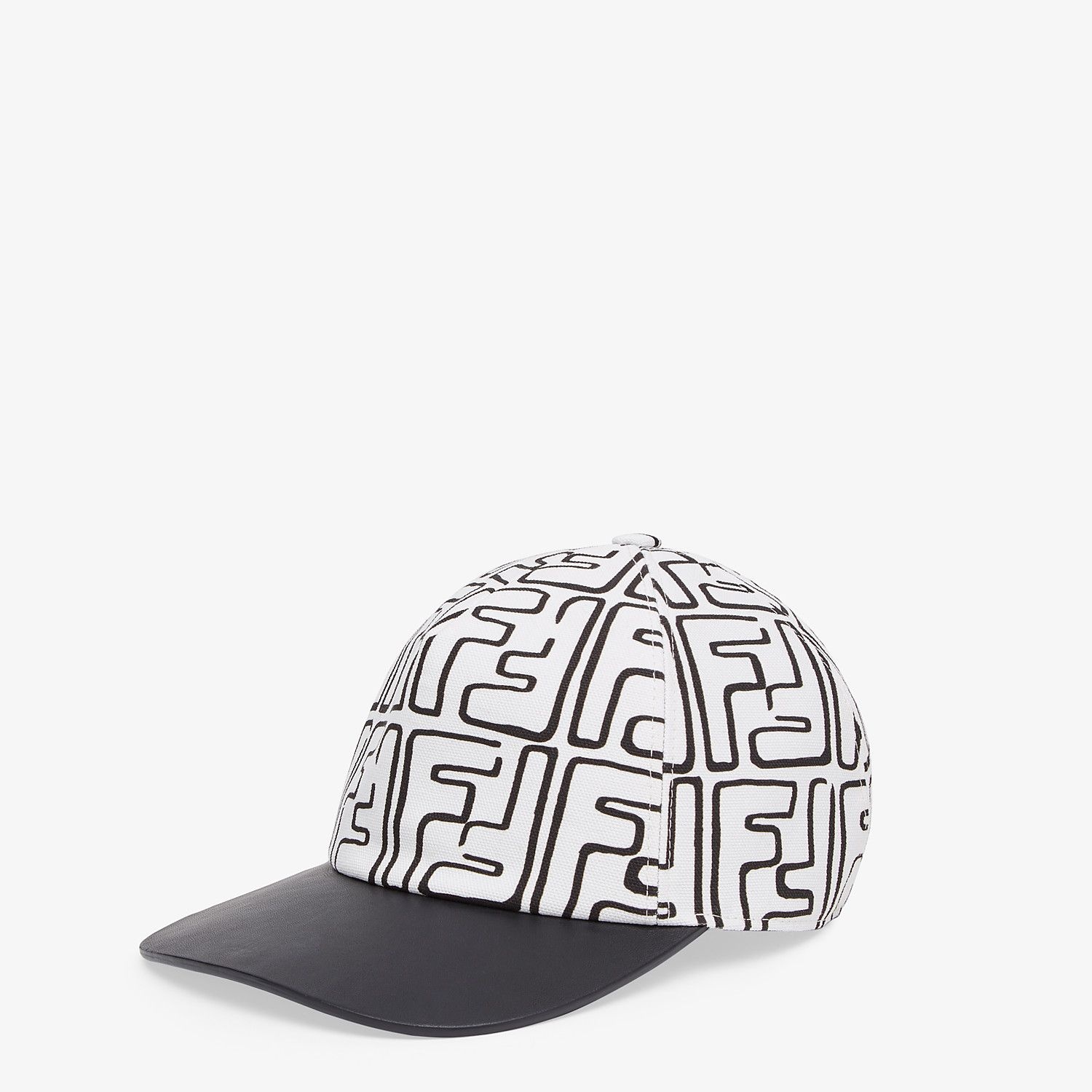 Fendi Roma Joshua Vides canvas baseball cap - 1