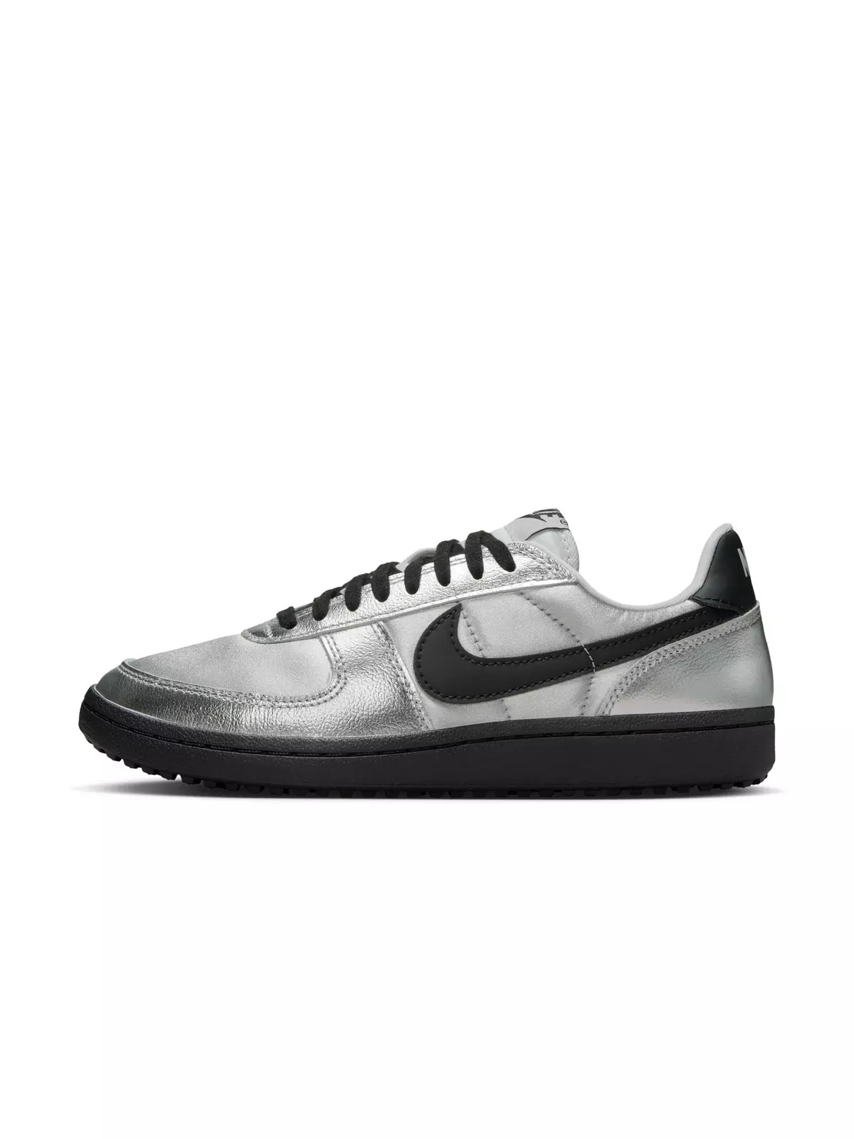 Field General "Metallic Silver/Black" Women's Shoe - 3