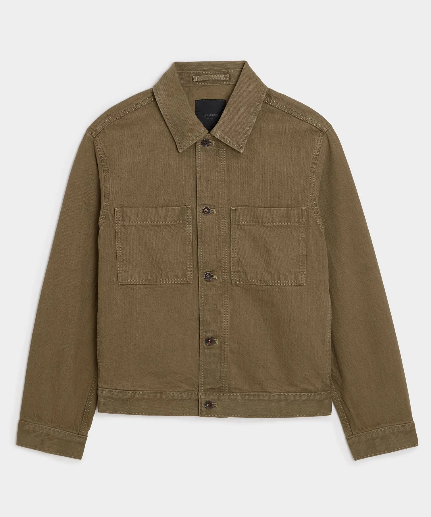 Boxy Denim Jacket - 1