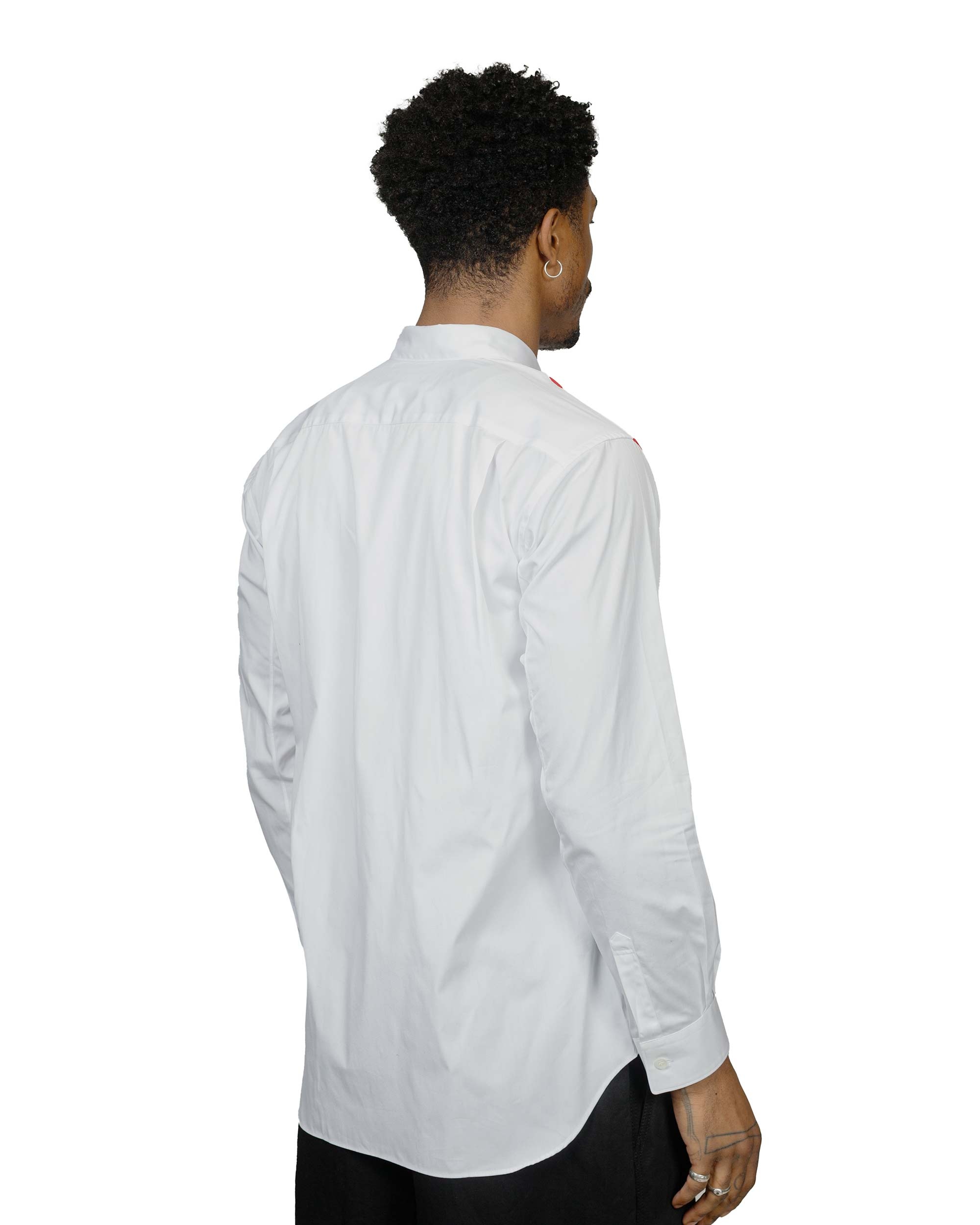 Coloured Stripe Shirt White Mix - 3