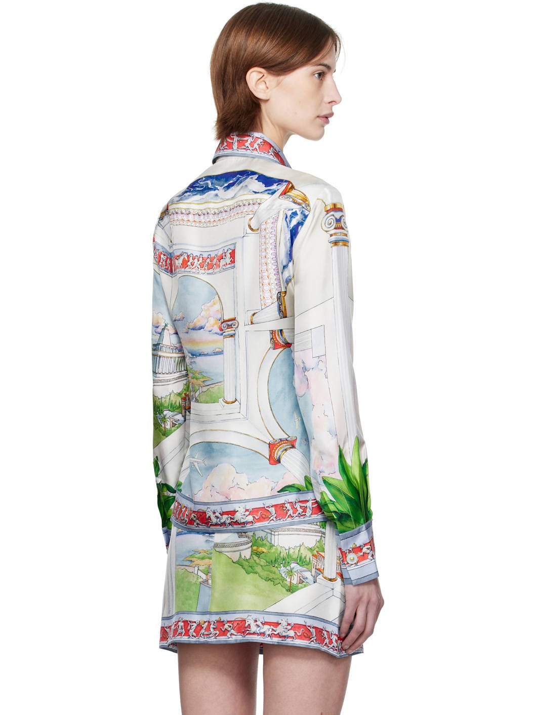 Multicolor 'Le Passage' Silk Shirt - 3