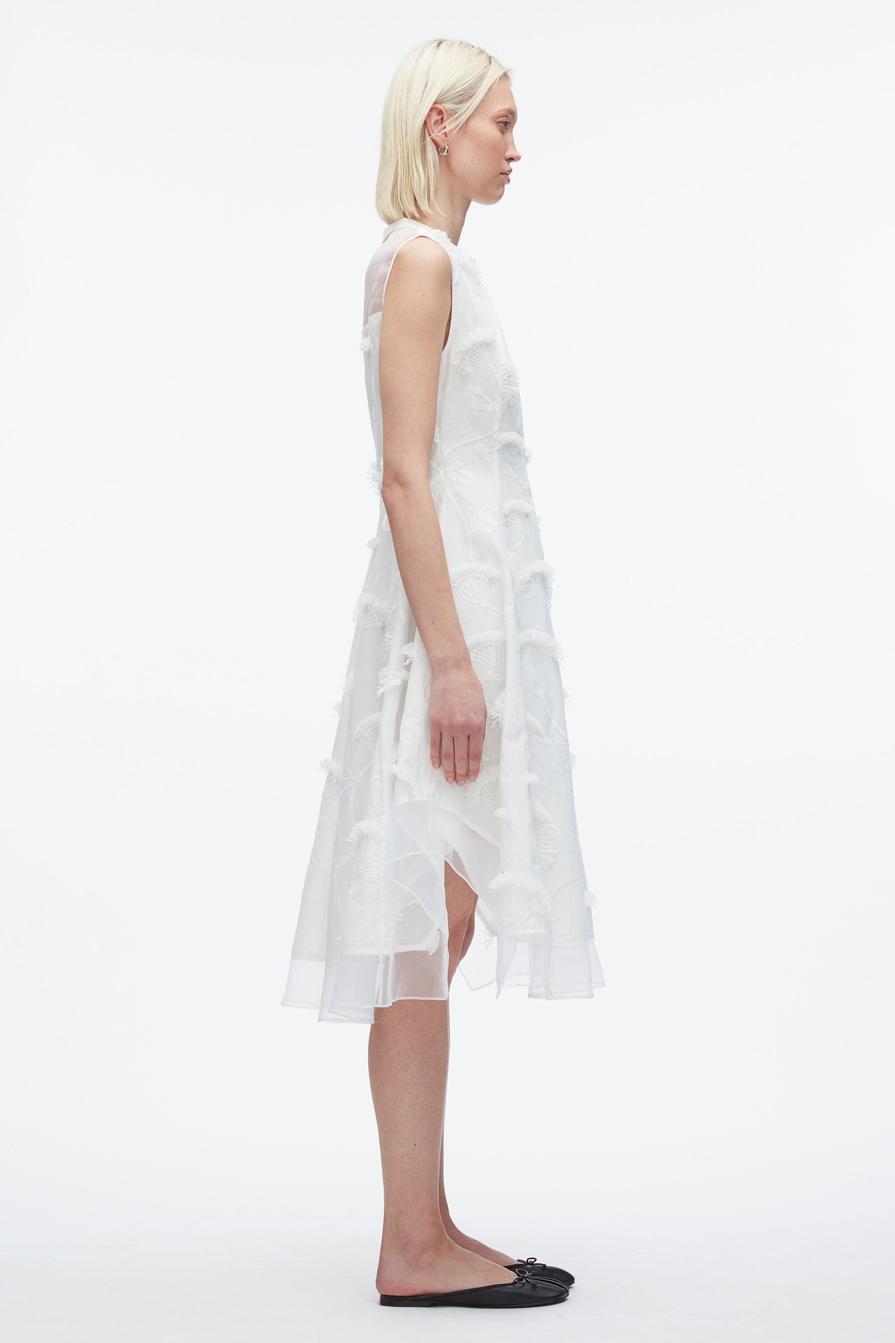 Fil Coupé Midi Dress - 4