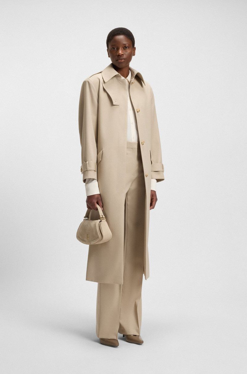 BOSS SLIM-FIT BLOUSE IN MATTE JERSEY outlook