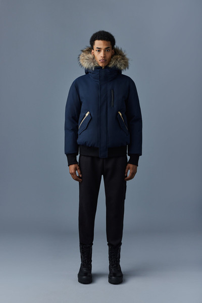 MACKAGE DIXON 2-in-1 Nordic Tech down bomber with natural fur outlook