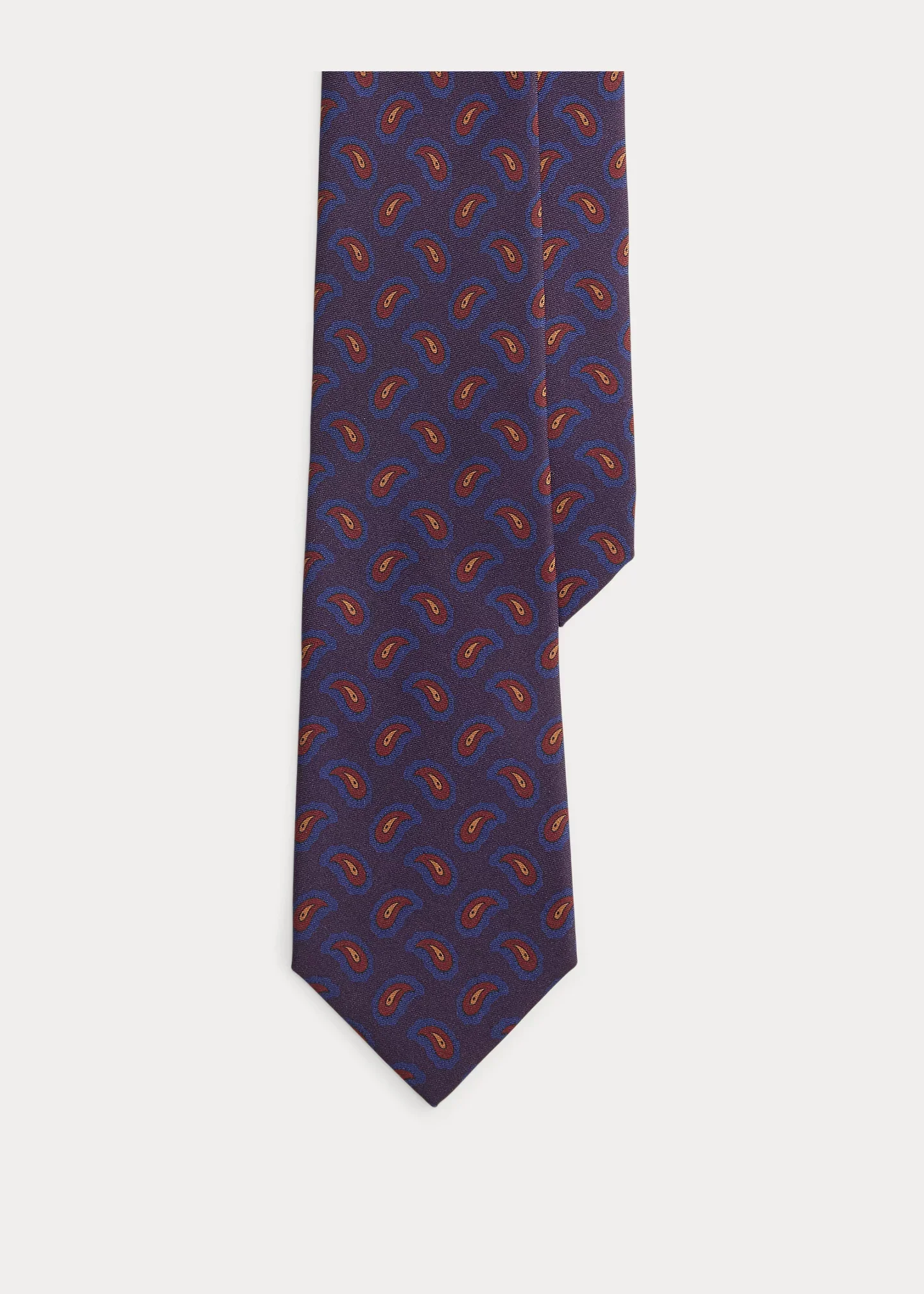 Pine-Print Silk Twill Tie - 1