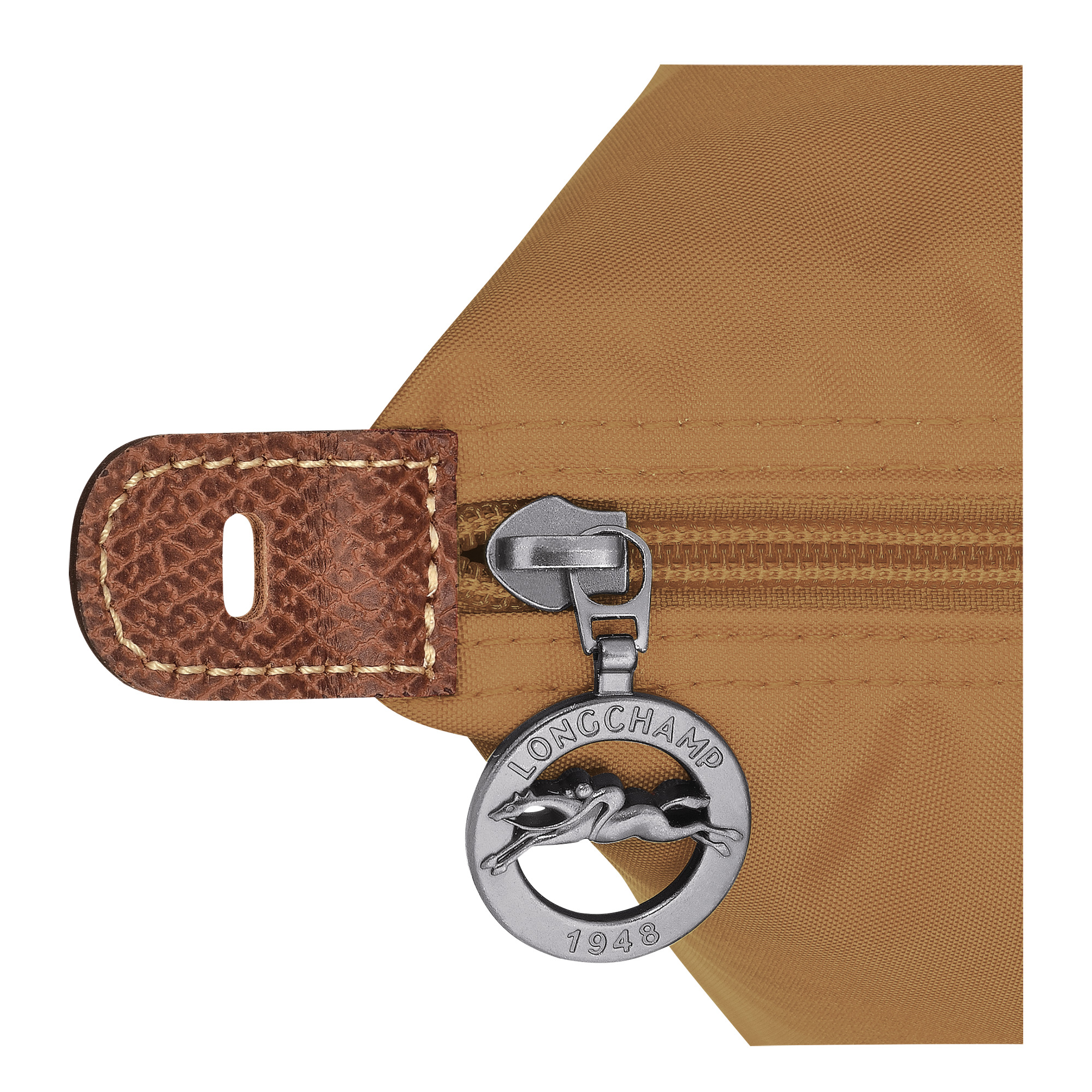 Le Pliage Original M Travel bag Fawn - Recycled canvas - 6