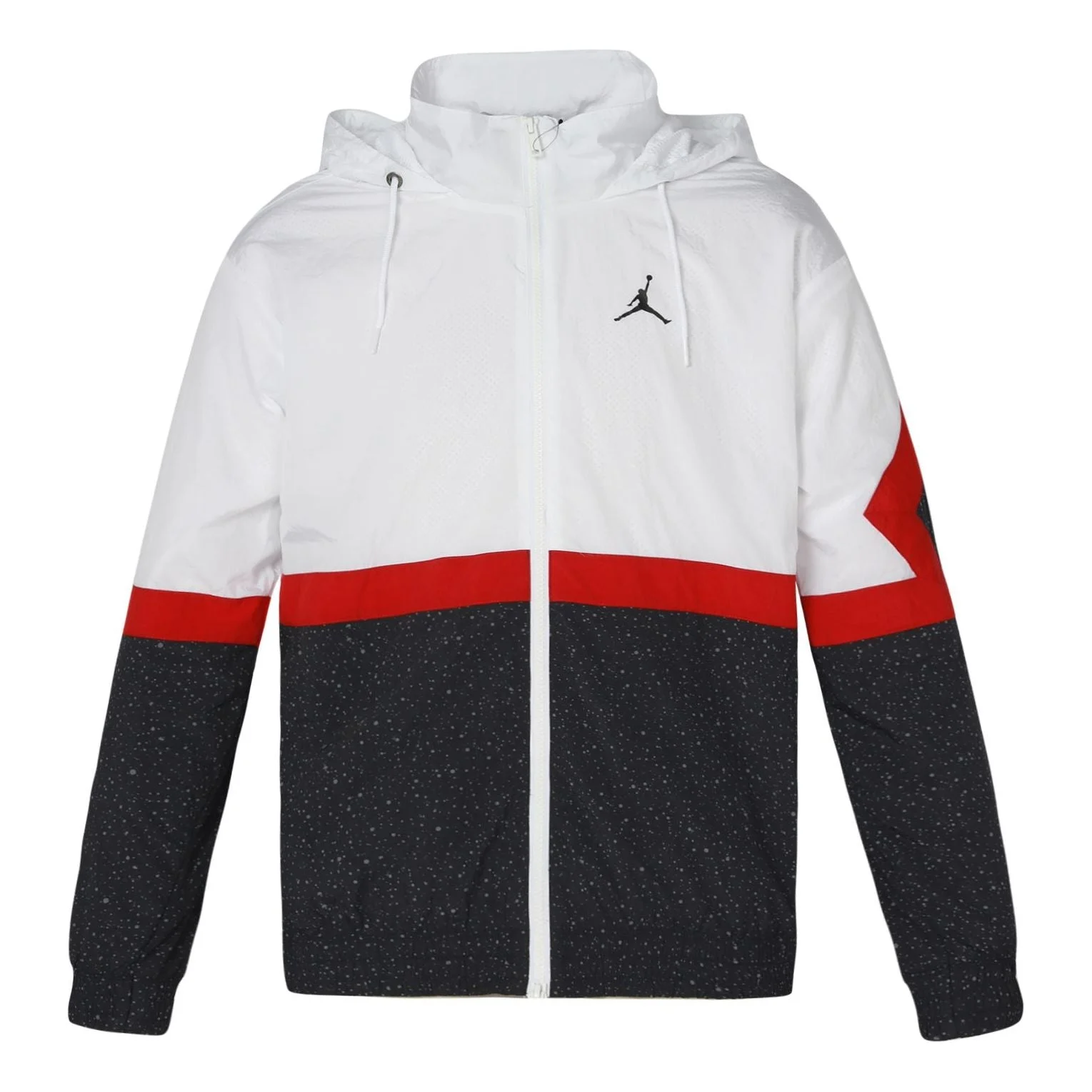 Air Jordan Air Basketball Sports Windproof Hooded Jacket White CZ2495-101 - 1