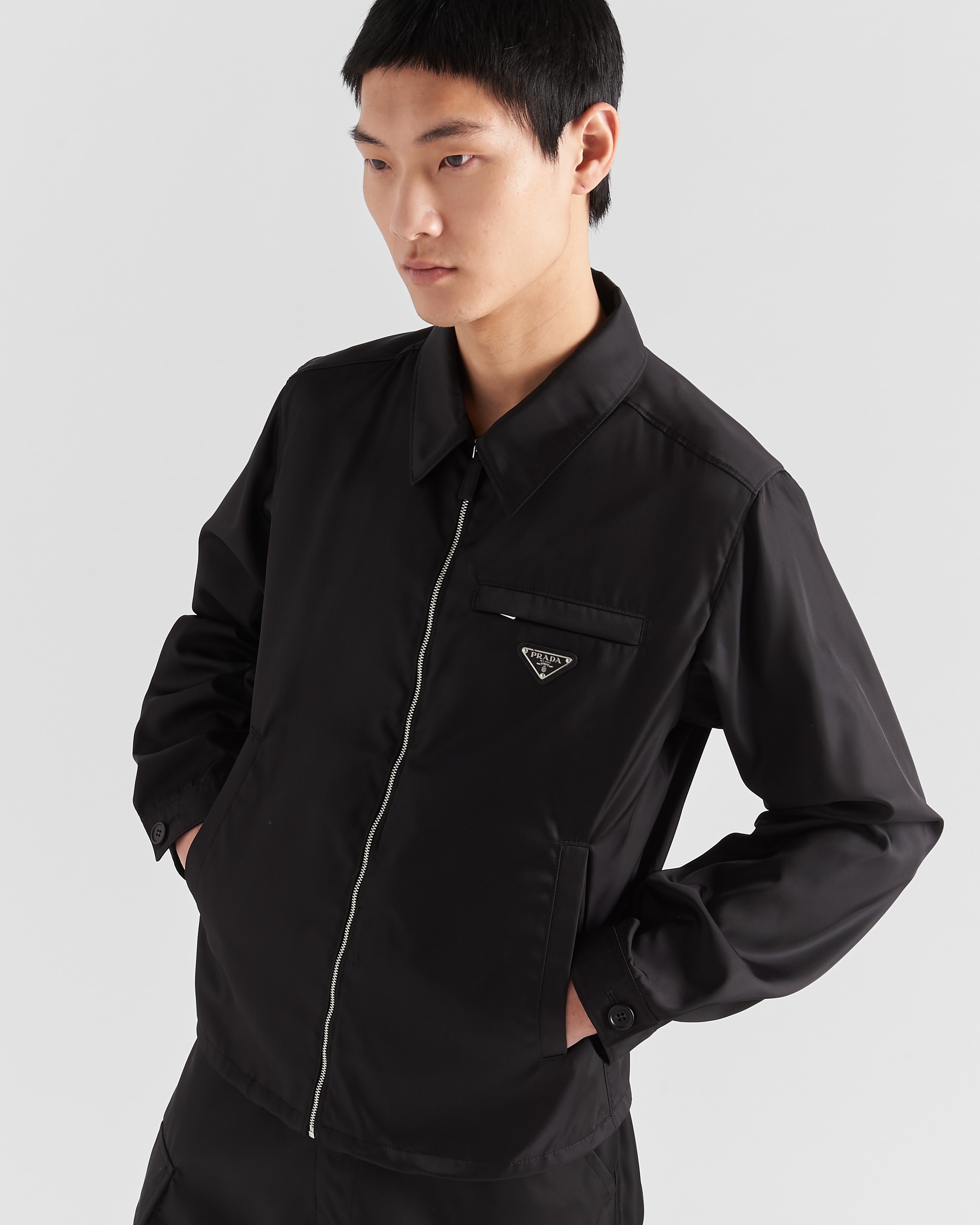 Re-Nylon blouson jacket - 4