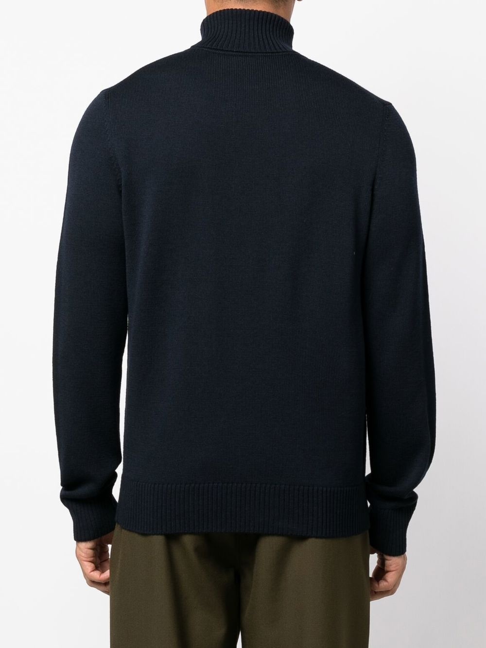 roll-neck knit jumper - 4