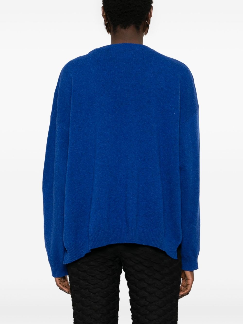 Horse Head-jacquard jumper - 4